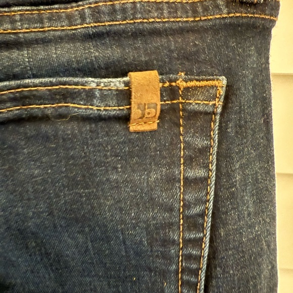 Joe's Jeans Women’s High Rise Skinny Ankle Raw Hem Dark Wash Jeans Size 29 - Picture 9 of 11